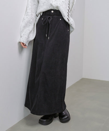 コーデュロイＩラインスカート