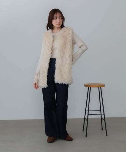 プードルボアベスト