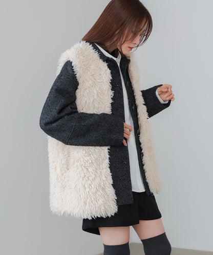 プードルボアベスト