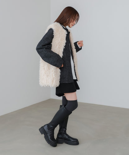 プードルボアベスト