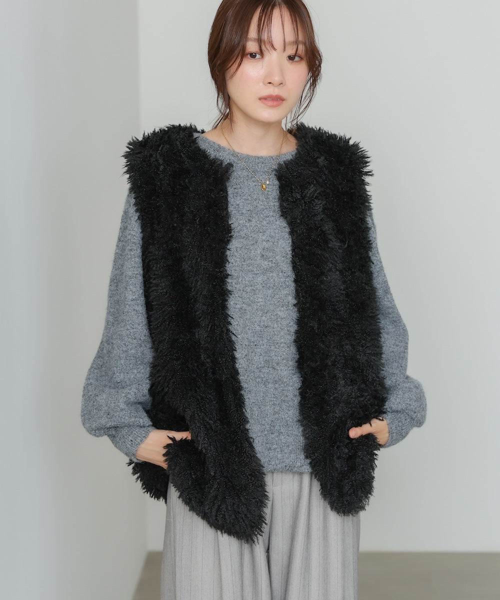 プードルボアベスト