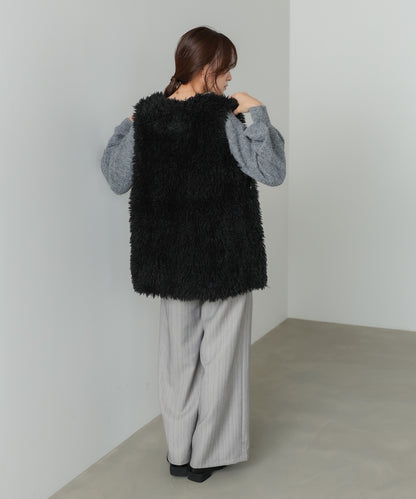 プードルボアベスト