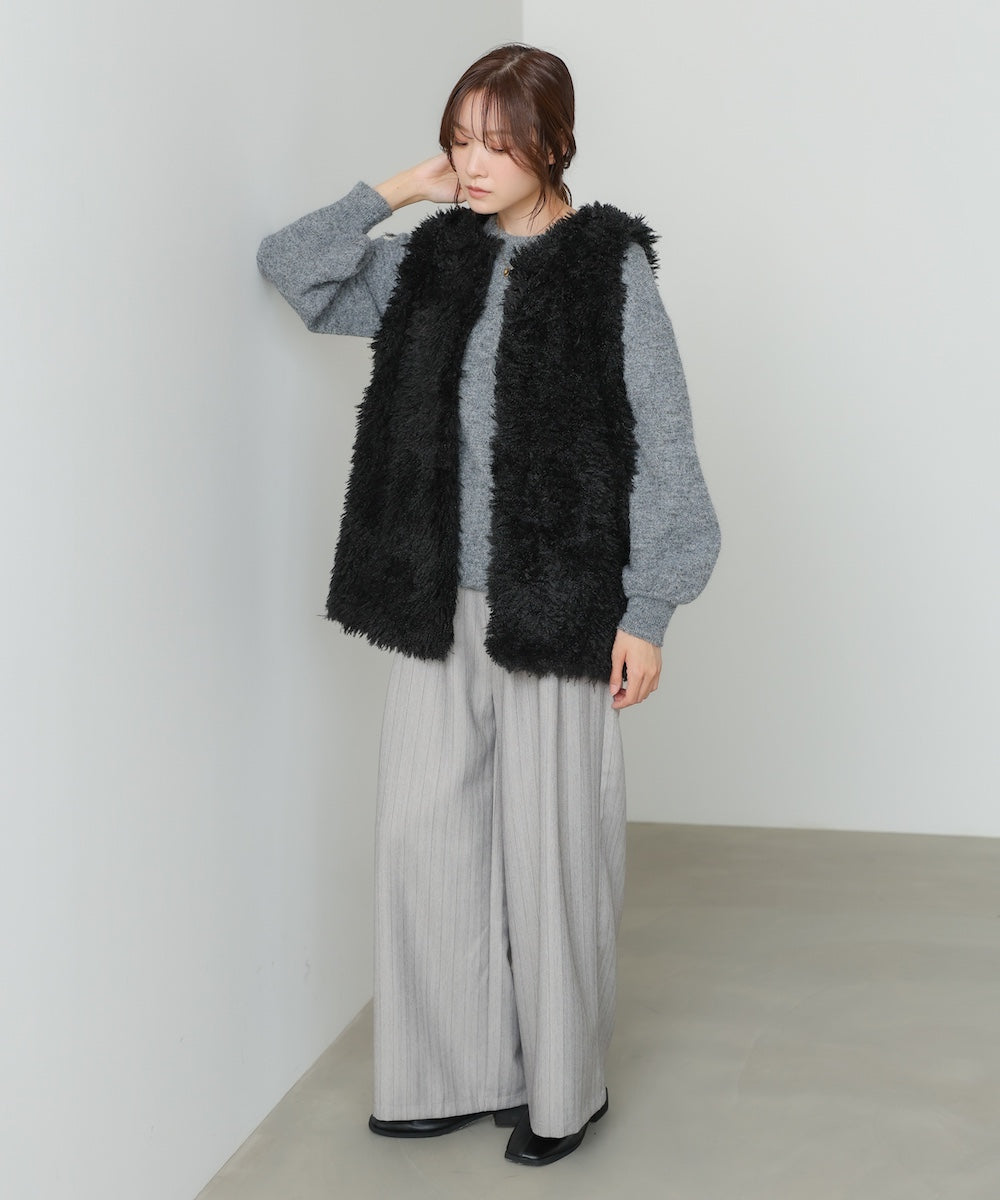 プードルボアベスト