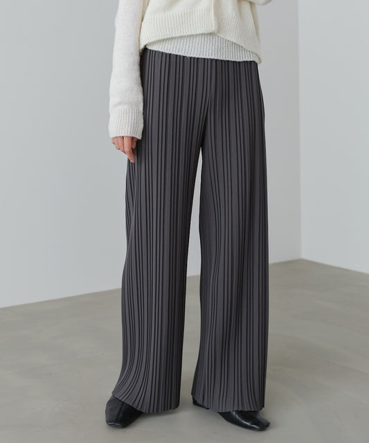 【M・Lサイズ展開】ランダムプリーツパンツ