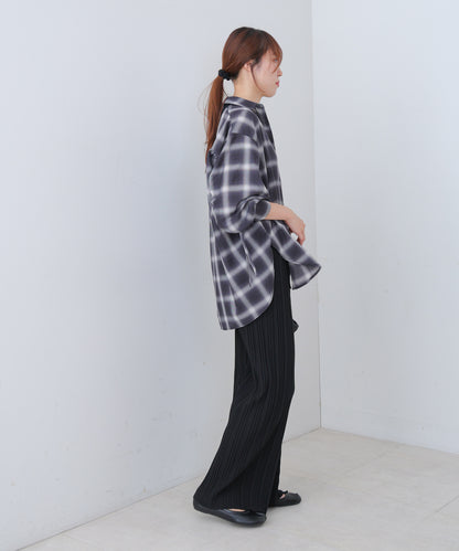 【M・Lサイズ展開】ランダムプリーツパンツ