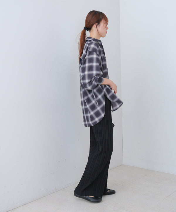 【M・Lサイズ展開】ランダムプリーツパンツ