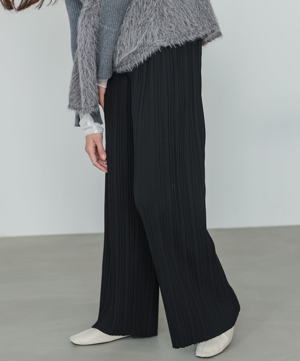 【M・Lサイズ展開】ランダムプリーツパンツ