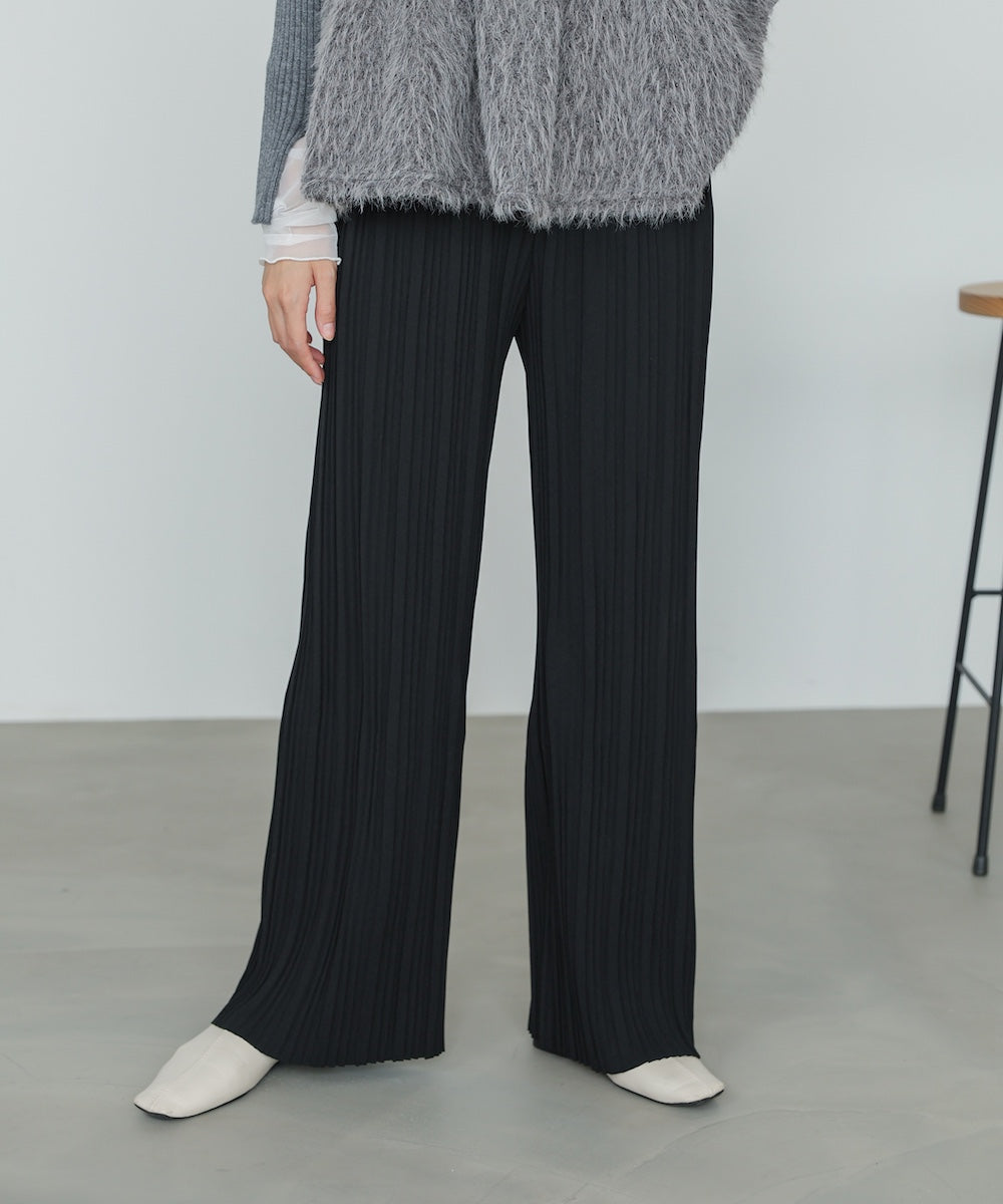 【M・Lサイズ展開】ランダムプリーツパンツ