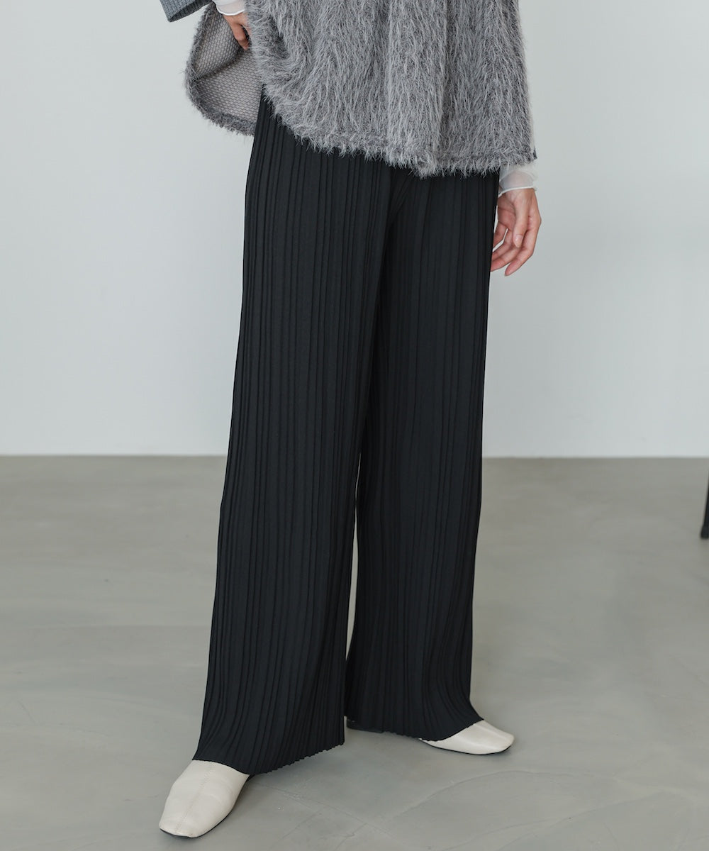 【M・Lサイズ展開】ランダムプリーツパンツ