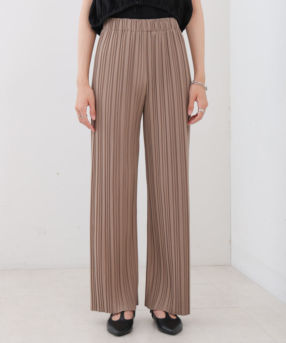 【M・Lサイズ展開】ランダムプリーツパンツ