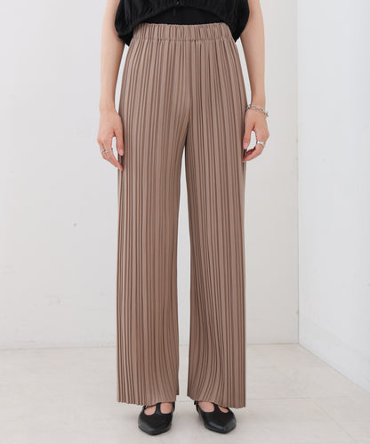 【M・Lサイズ展開】ランダムプリーツパンツ