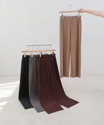 【M・Lサイズ展開】ランダムプリーツパンツ