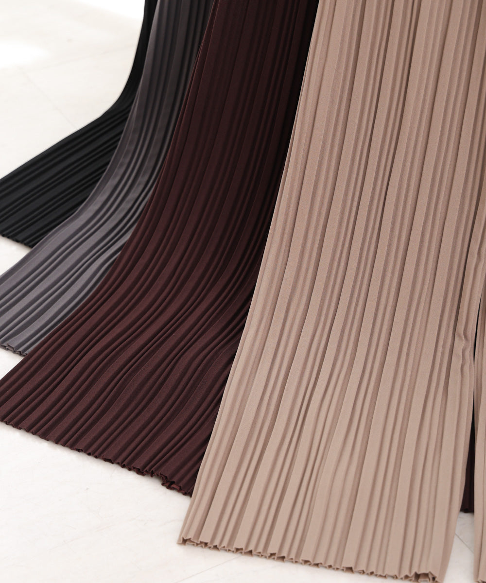 【M・Lサイズ展開】ランダムプリーツパンツ