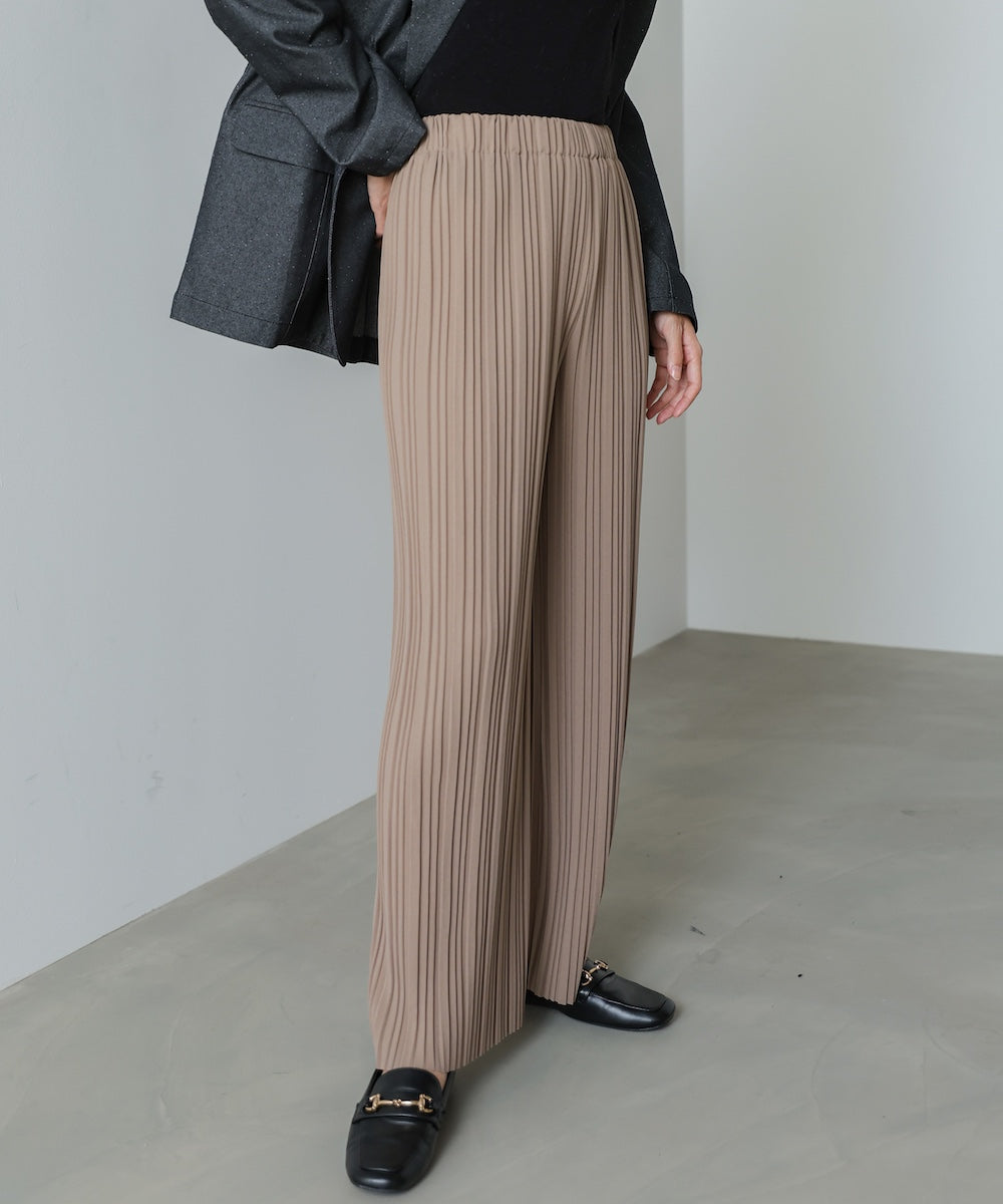 【M・Lサイズ展開】ランダムプリーツパンツ