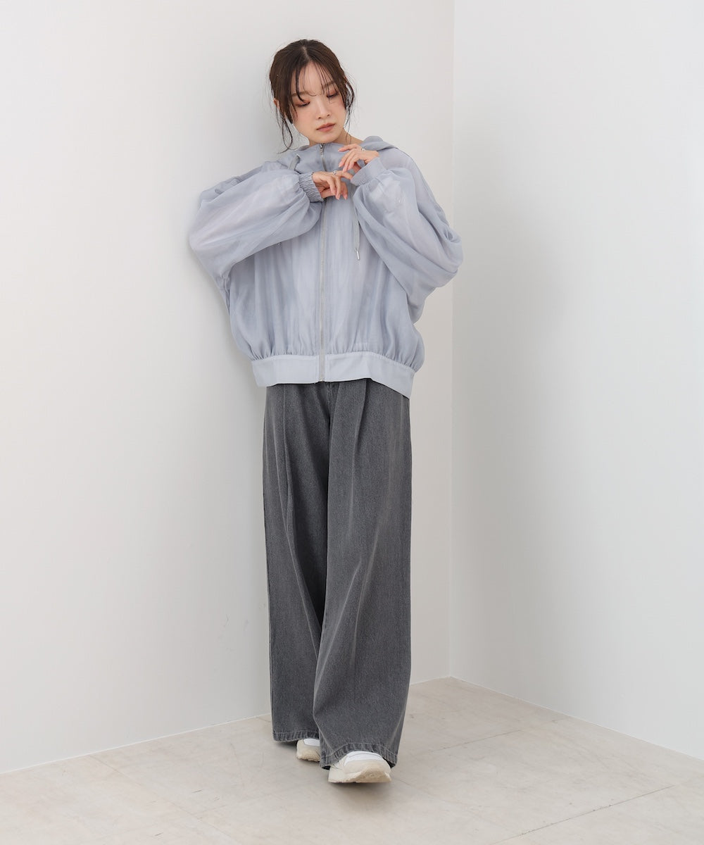 NEW】フード付きシアーパーカー – Bab