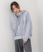 【NEW】フード付きシアーパーカー