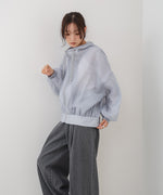 【NEW】フード付きシアーパーカー