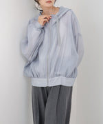 【NEW】フード付きシアーパーカー