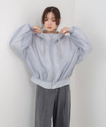 【NEW】フード付きシアーパーカー