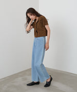 ライトスエード半袖メロウシャツ