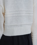 起毛フリルカラーホックカーディガン