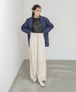 スエードライクイージーパンツ