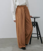 スエードライクイージーパンツ