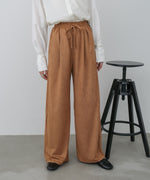 スエードライクイージーパンツ