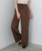 スエードライクイージーパンツ