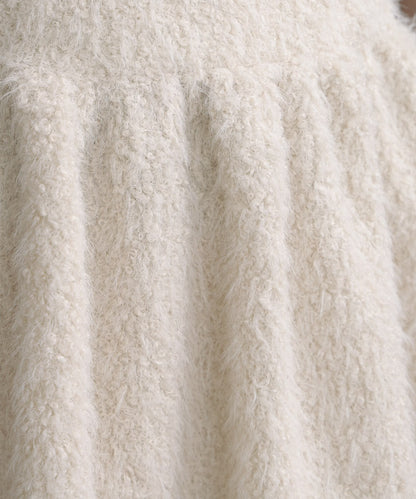 ブークレーシャギー ペプラムキャミソール