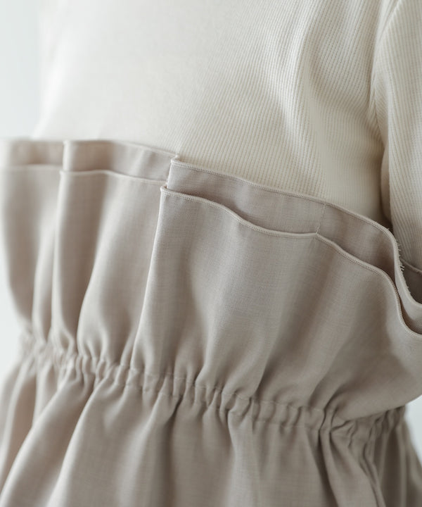 ビスチェ風レイヤードロンＴ