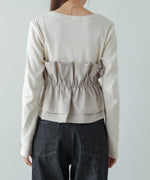 ビスチェ風レイヤードロンＴ