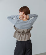 ビスチェ風レイヤードロンＴ