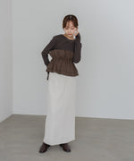 ビスチェ風レイヤードロンＴ