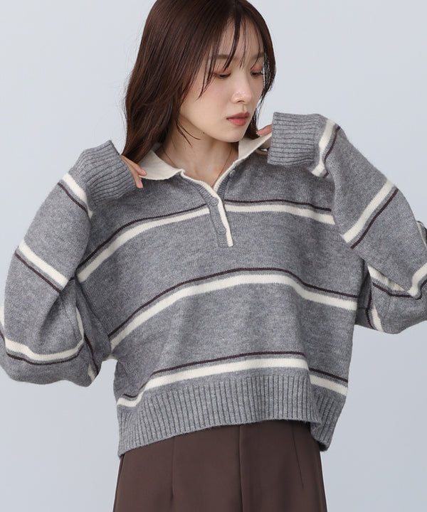 マルチボーダーポロニット