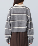 マルチボーダーポロニット