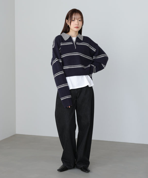 マルチボーダーポロニット