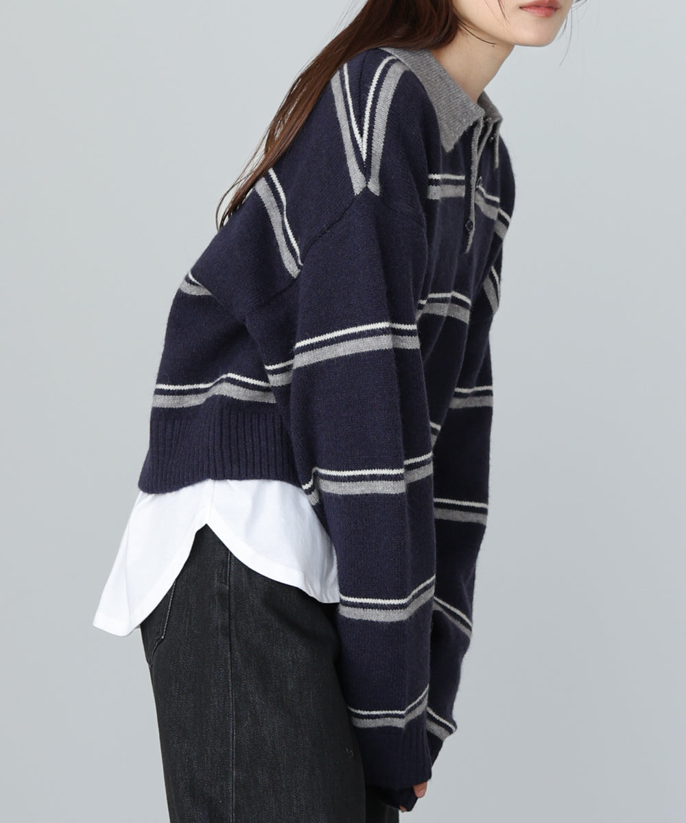 マルチボーダーポロニット