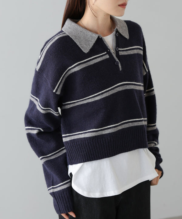 マルチボーダーポロニット