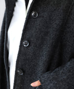 ヘリンボーンツイードカバーオールジャケット