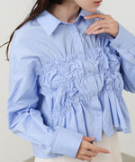 ホイップシャーリングブラウス