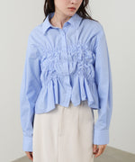 ホイップシャーリングブラウス