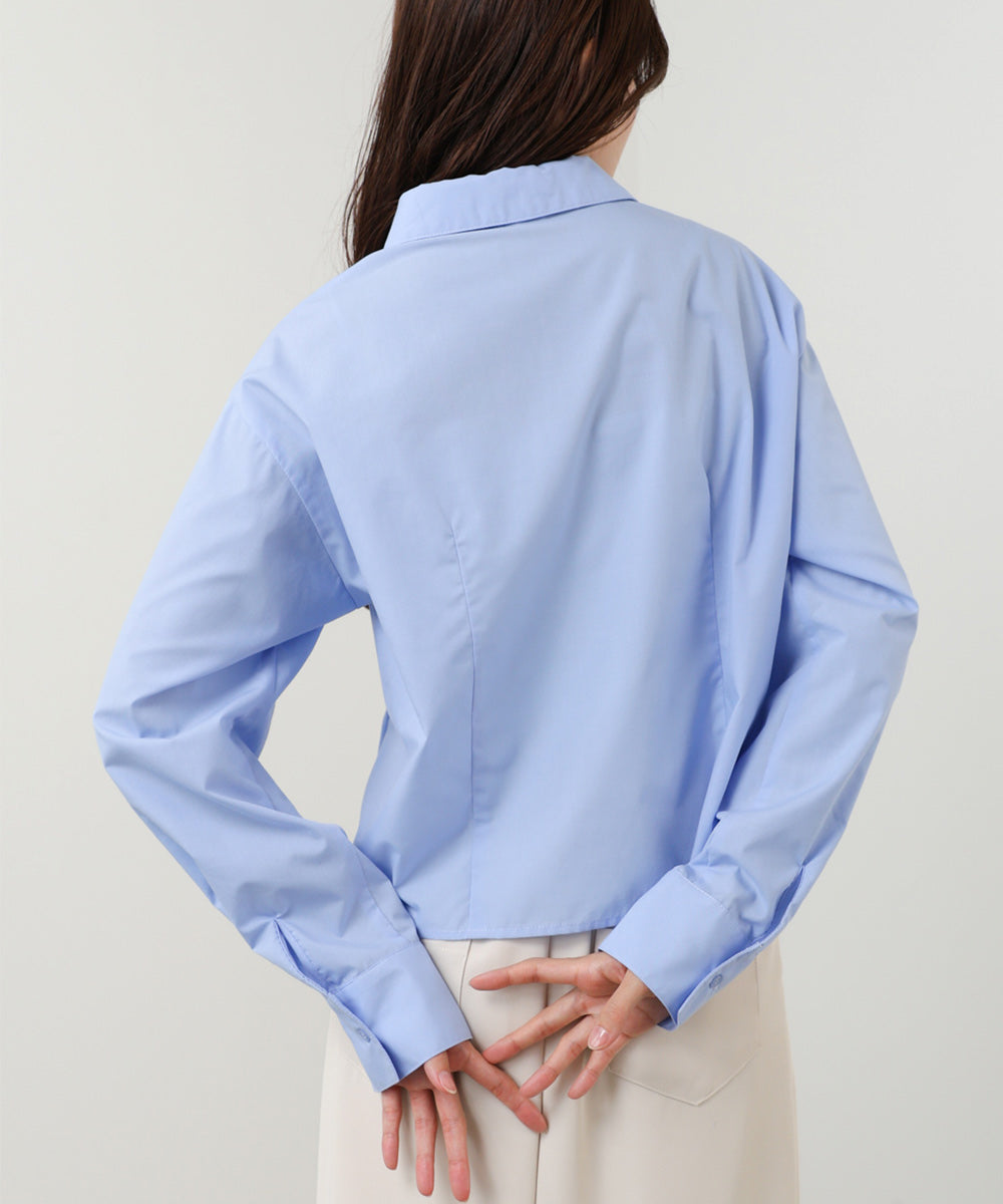 ホイップシャーリングブラウス