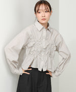 ホイップシャーリングブラウス