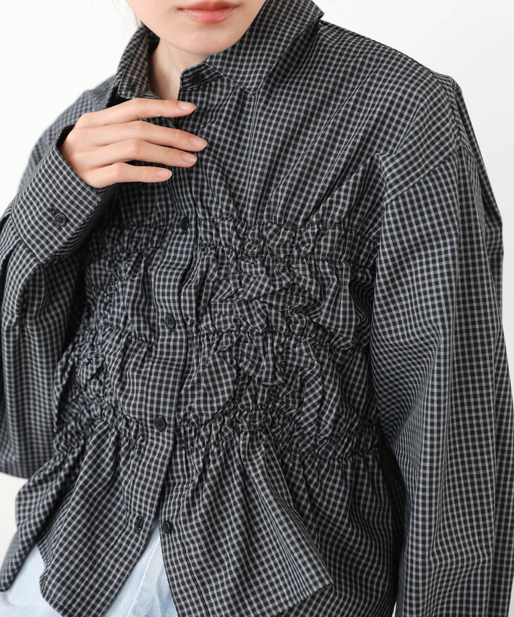 ホイップシャーリングブラウス