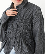 ホイップシャーリングブラウス