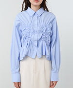 ホイップシャーリングブラウス