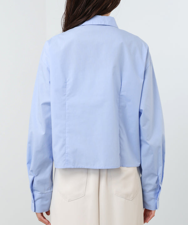 ホイップシャーリングブラウス