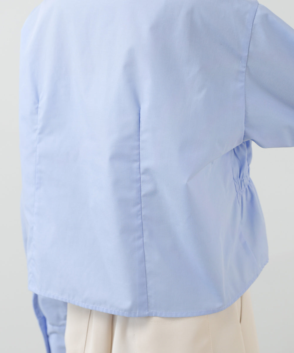 ホイップシャーリングブラウス