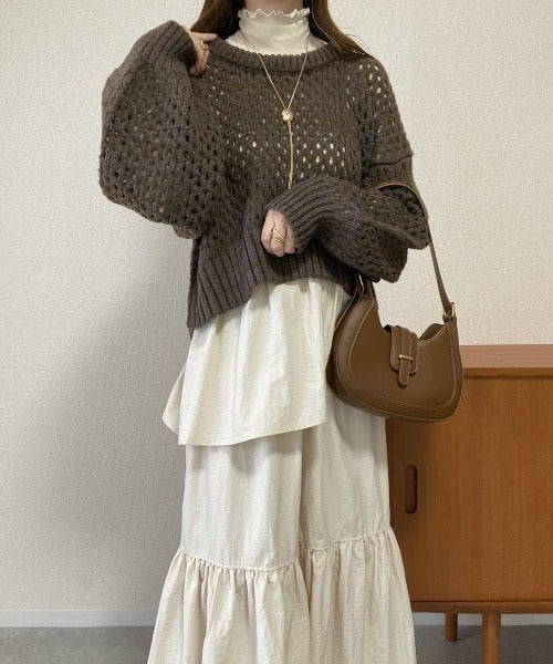 TIERED VOLUME SKIRT